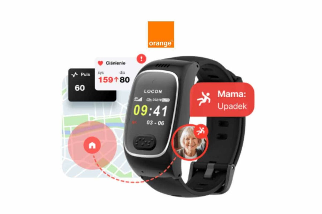 Smartwatch with health monitoring features and alert system.