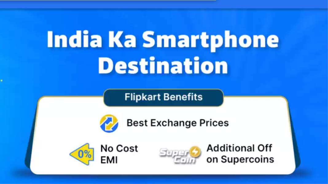 Flipkart smartphone deals, exchange offers, no-cost EMI.