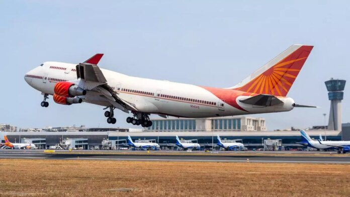 Air India says goodbye to Boeing 747 aircraft.