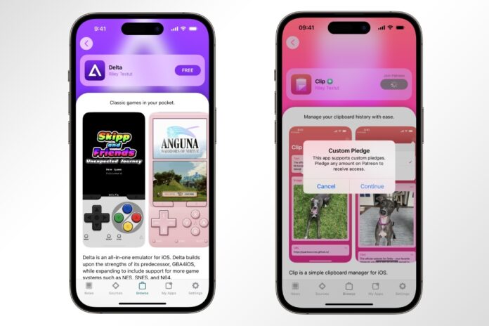 Altstore PAL launched in Europe with free Delta Nintendo Emulator with yearly subscription