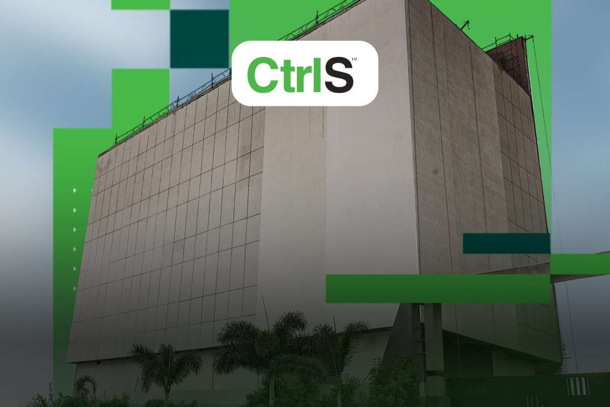 CtrlS branded data center building exterior