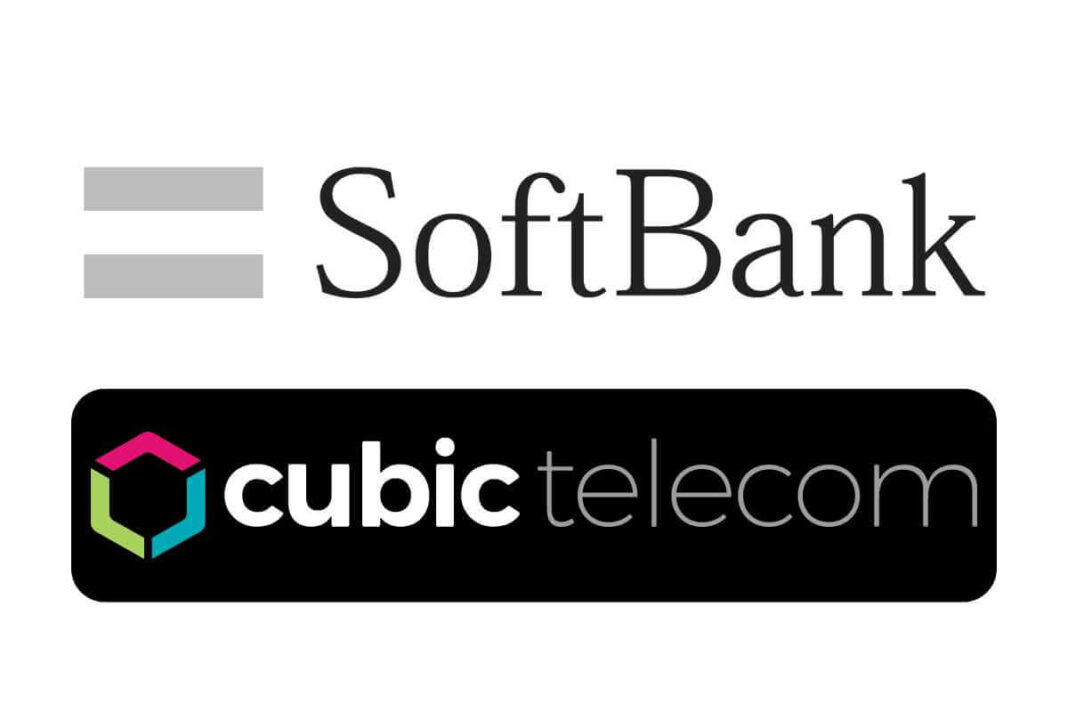 SoftBank and Cubic Telecom logos