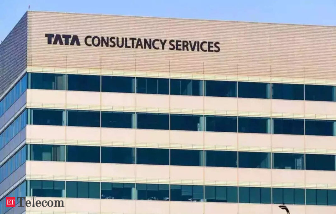 TATA Consultancy Services building facade.