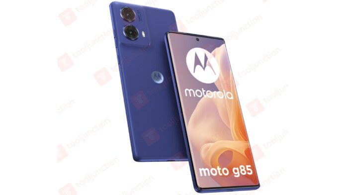 Moto G85 5G design renders reveal curved display and slim bezels