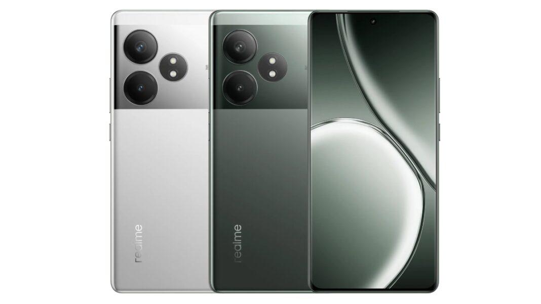 Dual smartphones with multiple cameras and sleek design.