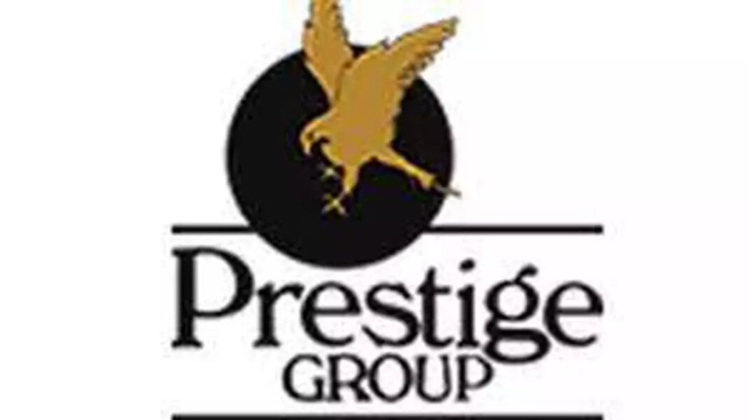 Prestige Group logo with eagle silhouette