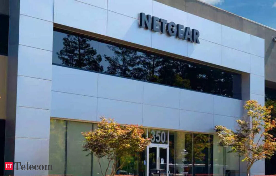 Netgear office building exterior with company logo.