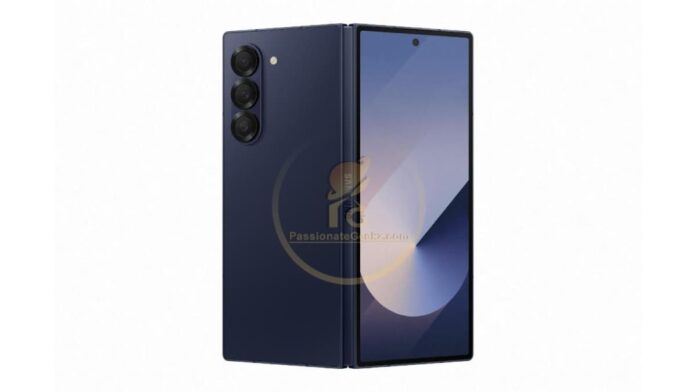 New renders show Samsung Galaxy Z Fold 6 in three color options
