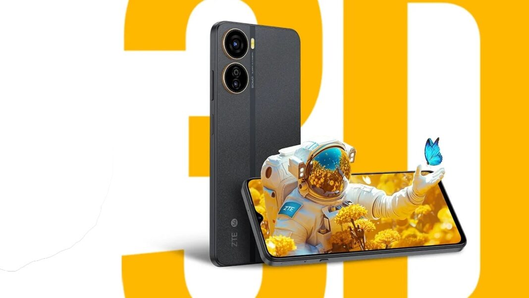 Smartphone with astronaut wallpaper on screen.