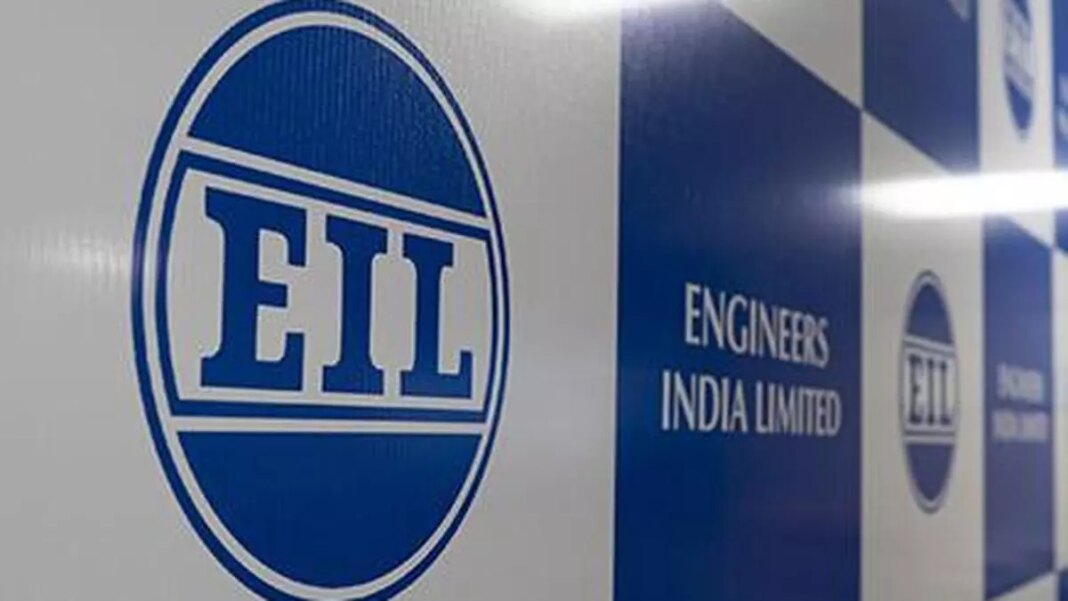 EIL Engineers India Limited company logo display.