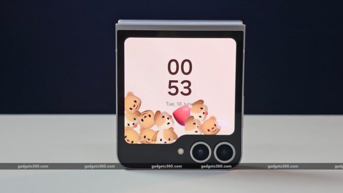 Samsung’s Upcoming Galaxy Z Flip May Feature a Built-In Speaker Display