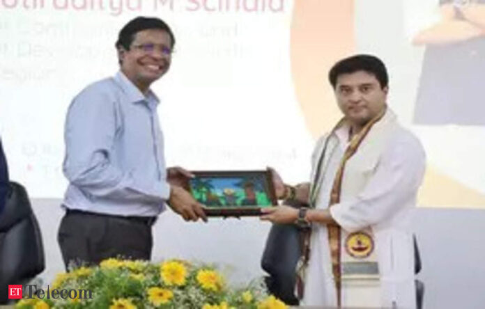 Scindia: India’s Youth Leading Technological and Economic Transformation