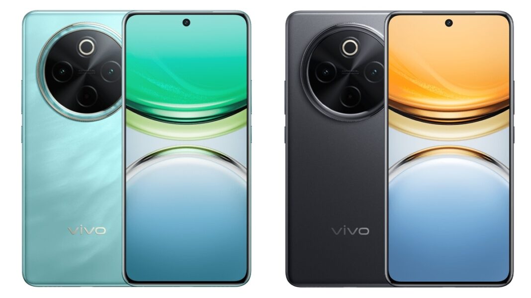 Vivo smartphones with circular camera module design.