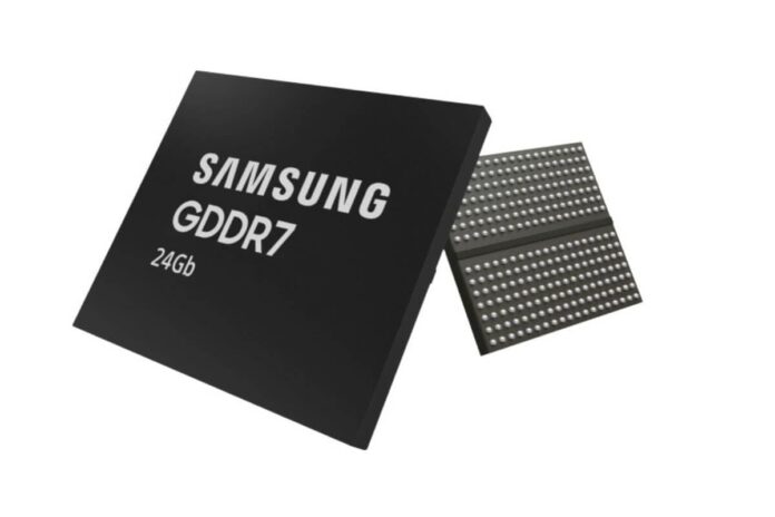Samsung Introduces 24Gb GDDR7 DRAM for Advanced AI Computing Solutions