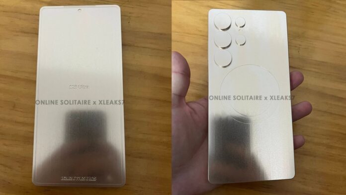 Samsung Galaxy S25 Ultra Dummy Units Suggest Slimmer, Rounded Design