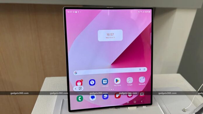 Samsung Galaxy Z Fold 6 Special Edition May Have Reduced Display Crease