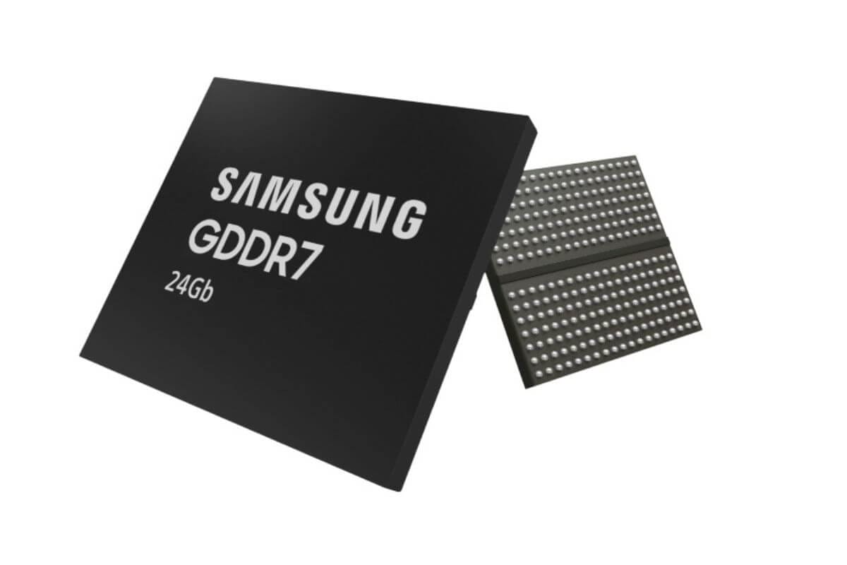 Samsung Unveils 24Gb GDDR7 DRAM for Next-Generation AI Computing