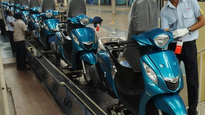 Yamaha to Invest ₹180 Crore to Enhance Two-Wheeler Capacity in TN Factory