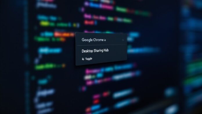 How to Enable ‘Desktop Sharing Hub’ in Google Chrome